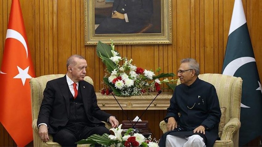 Erdoğan,  Alvi ile görüştü