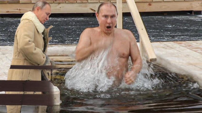 Putin'in görüntüleri olay oldu