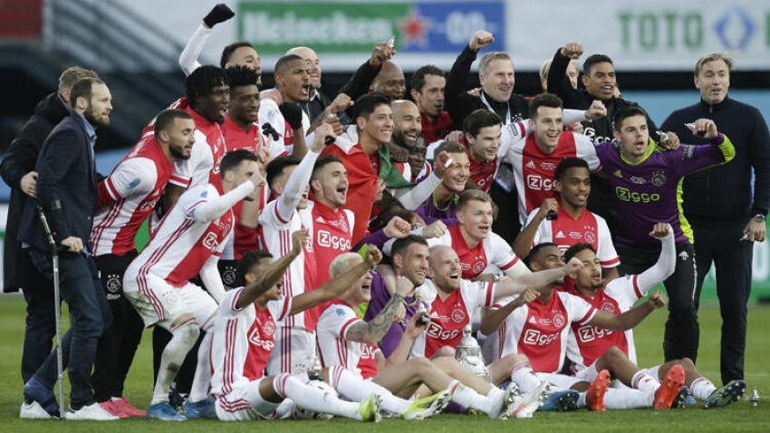 Ajax son dakika golüyle kupayı kazandı