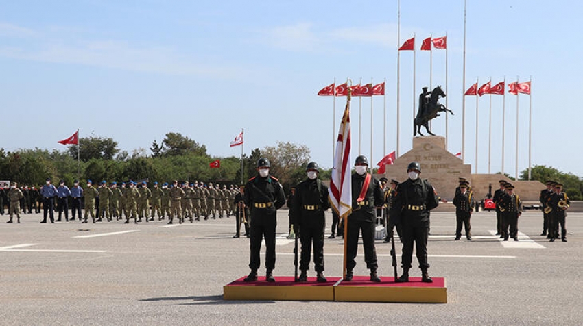 KKTC Güvenlik Kuvvetleri Komutanlığı'nda yemin töreni düzenlendi