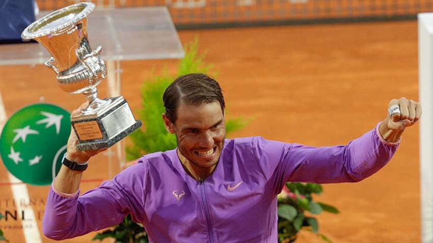 Rafael Nadal 10. kez şampiyon oldu