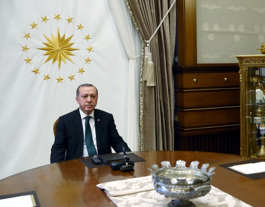 Erdoğan, Şeyh Sabah ile görüştü