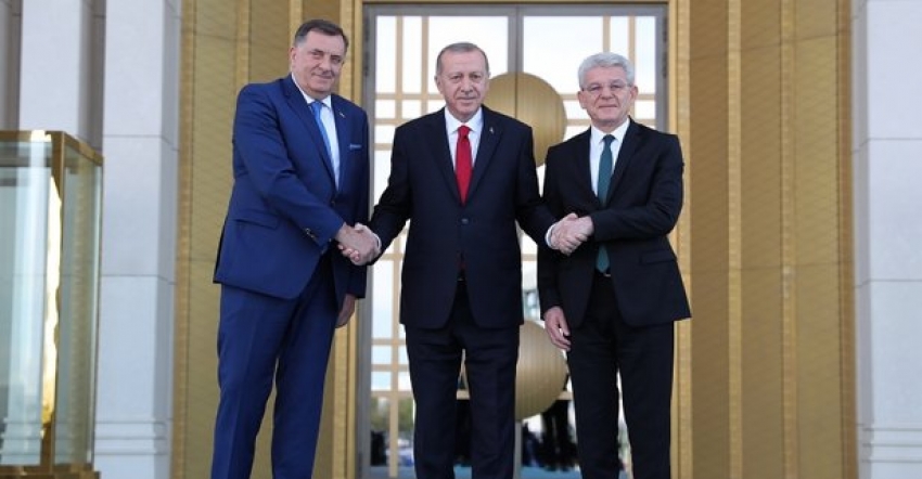 Erdoğan-Dodik ortak basın toplantısı