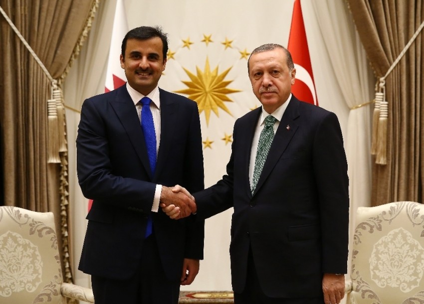 Erdoğan ve El Sani Körfez’de yaşanan krizi ele aldı