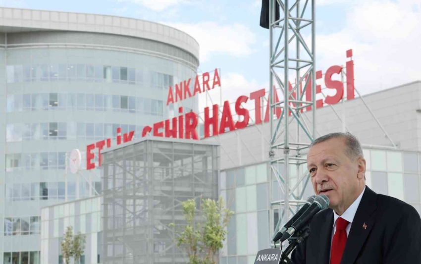 Erdoğan Etlik Şehir Hastanesi Açılış Töreninde konuştu