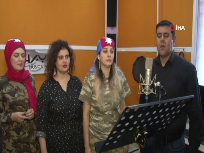 Azerbaycanlı besteciden Barış Pınarı Harekatı’na şarkılı destek