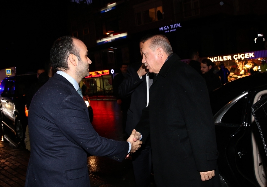 Erdoğan’dan sürpriz ziyaret