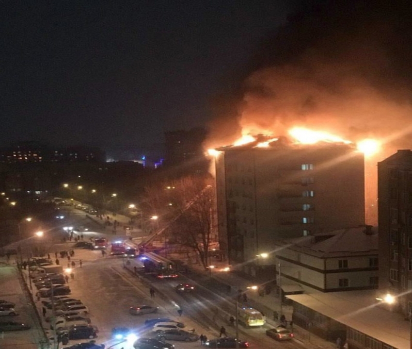 Rusya’da yangın kabusu: 130 kişi tahliye edildi