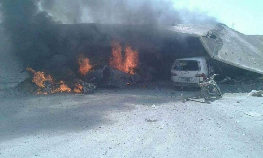 Rejim uçakları okul ve hastaneleri bombaladı