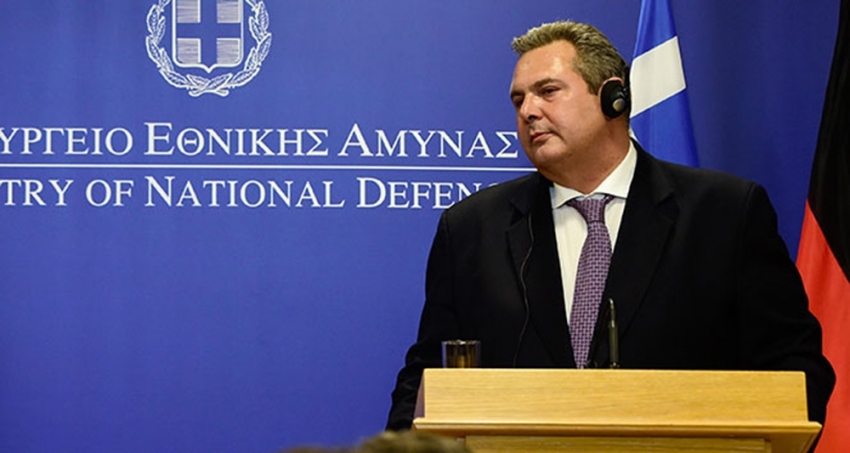 Yunanistan Savunma Bakanı Kammenos’tan bayrak açıklaması