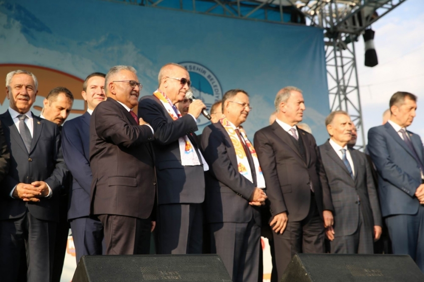 Cumhurbaşkanı Erdoğan: “1 katrilyon 798 trilyon lira olan 139 projenin açılışını yapıyoruz”