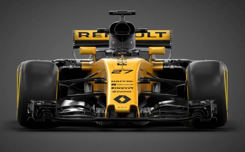 Renault yeni F-1 aracını tanıttı