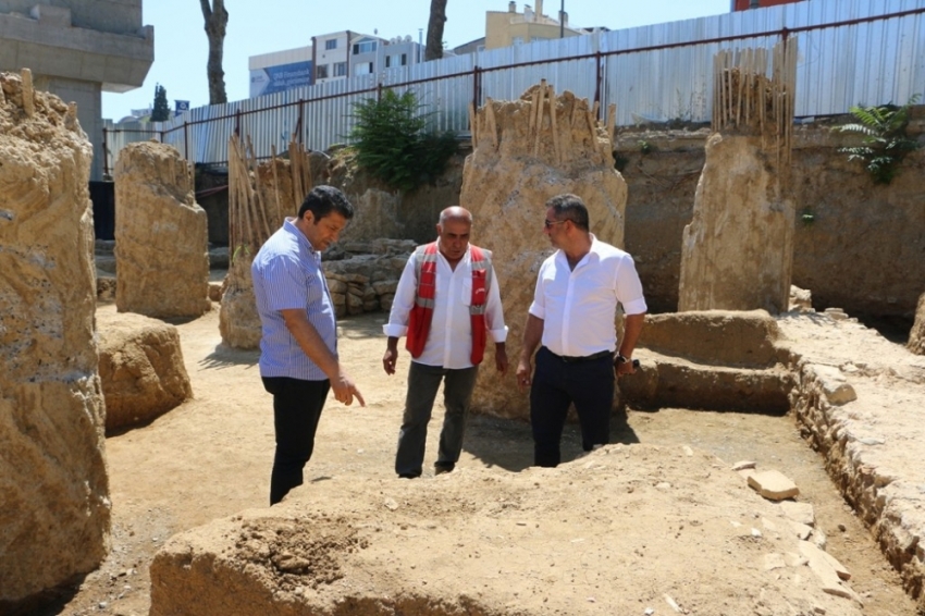 Marmaray kazısında tarihi mezar kalıntıları bulundu
