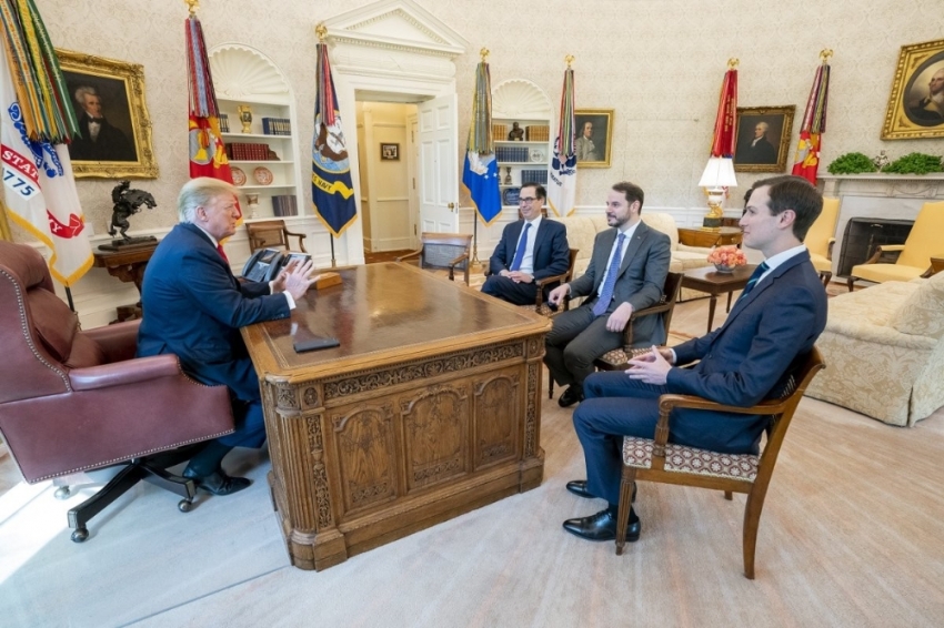 Bakan Albayrak, Beyaz Saray’da Trump ile görüştü