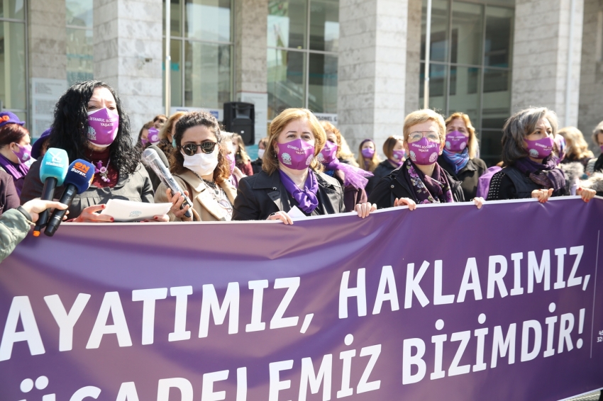Nilüferli kadınlardan İstanbul Sözleşmesi çağrısı