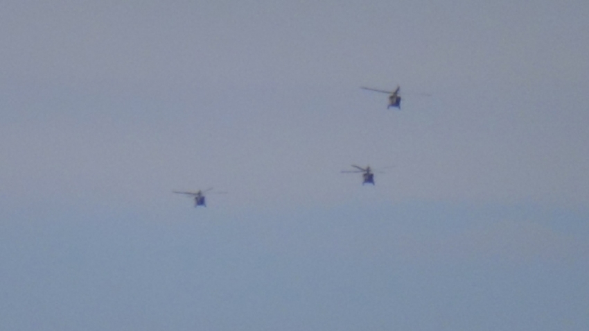 Suriye’de askeri helikopter hareketliliği