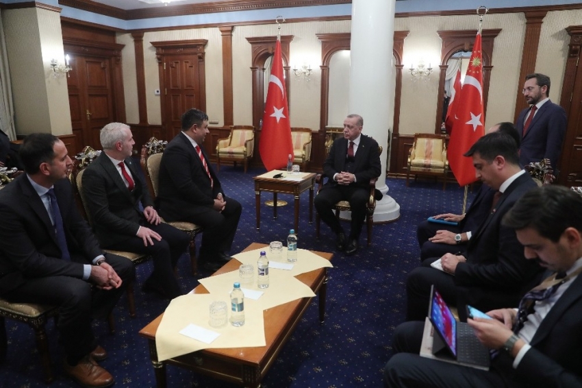 Erdoğan, Ahıska ve Gagavuz Türklerini kabul etti