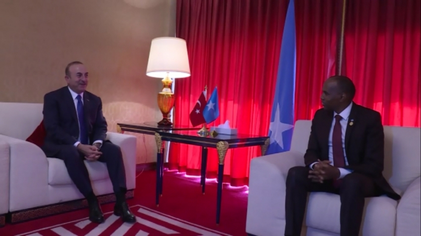 Bakan Çavuşoğlu Somali Başbakanı Khayre ile görüştü