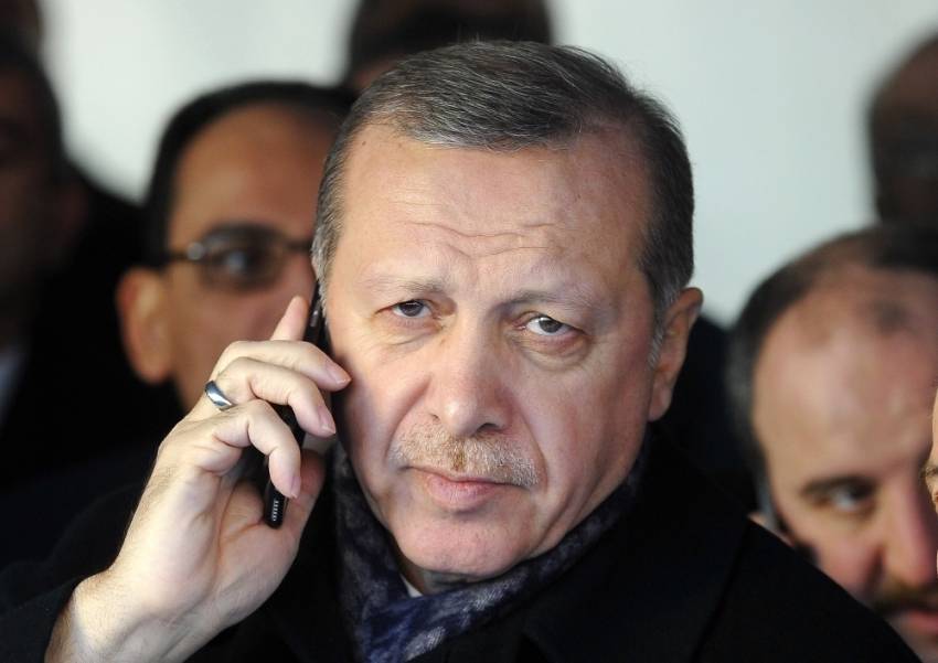 Erdoğan’dan Merkel’e taziye telefonu