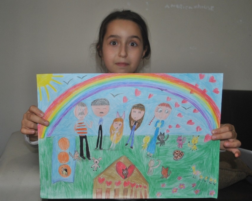 8 yaşındaki Alara Türkiye’nin gururu oldu