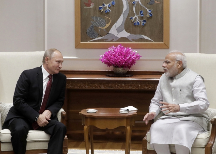 Rusya Devlet Başkanı Putin Hindistan’da
