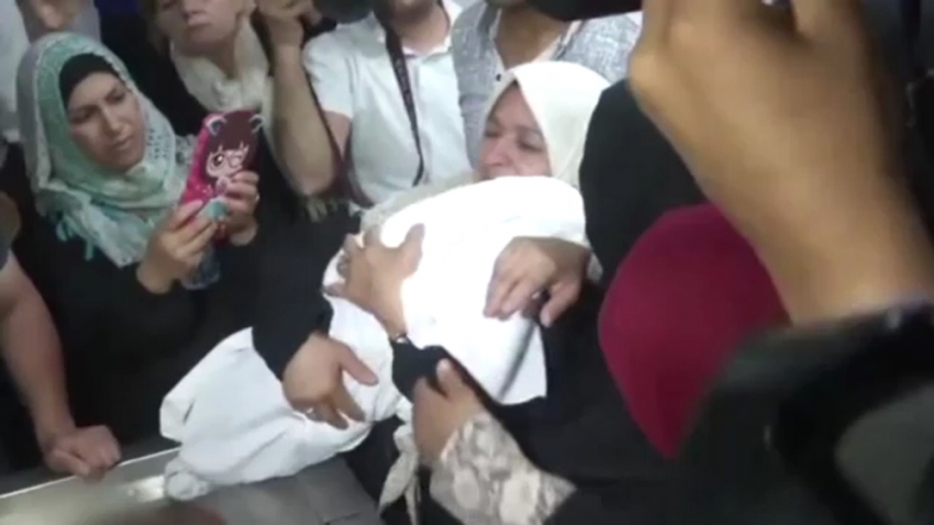 İşgalci İsrail, 8 aylık Leyla bebeği de katletti