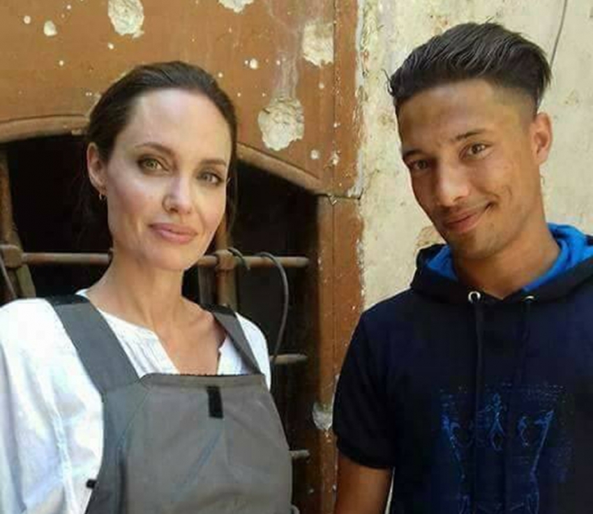 Angelina Jolie Musul’da