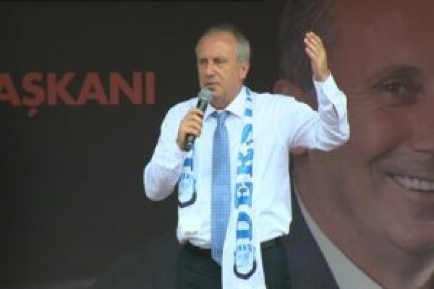 İnce: Erdoğan reytingi sana ben katarım