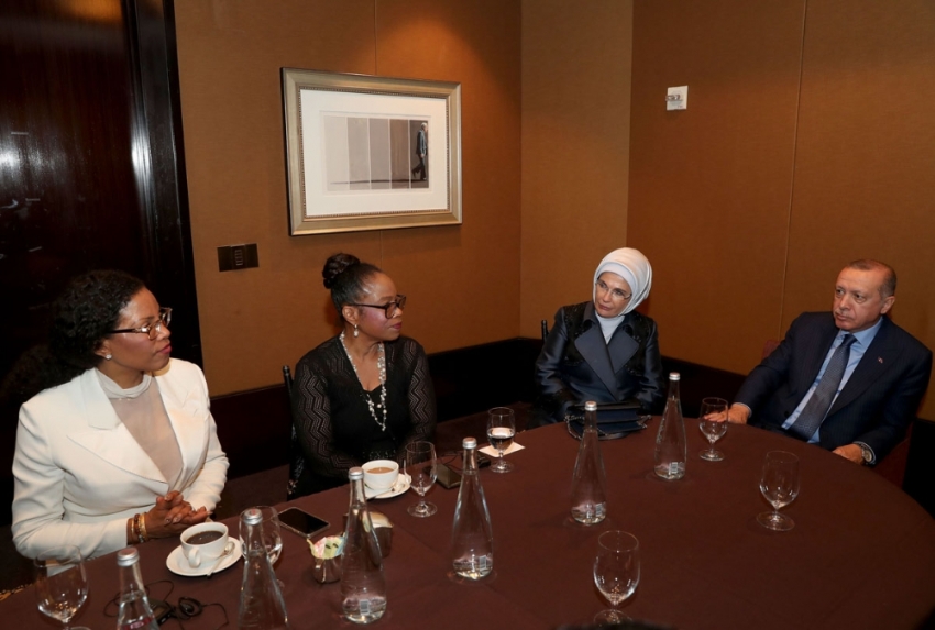 Cumhurbaşkanı Erdoğan Malcolm X’in kızlarıyla görüştü