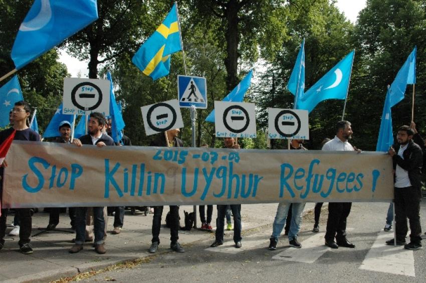 İsveç’te Çin ve Tayland protestosu