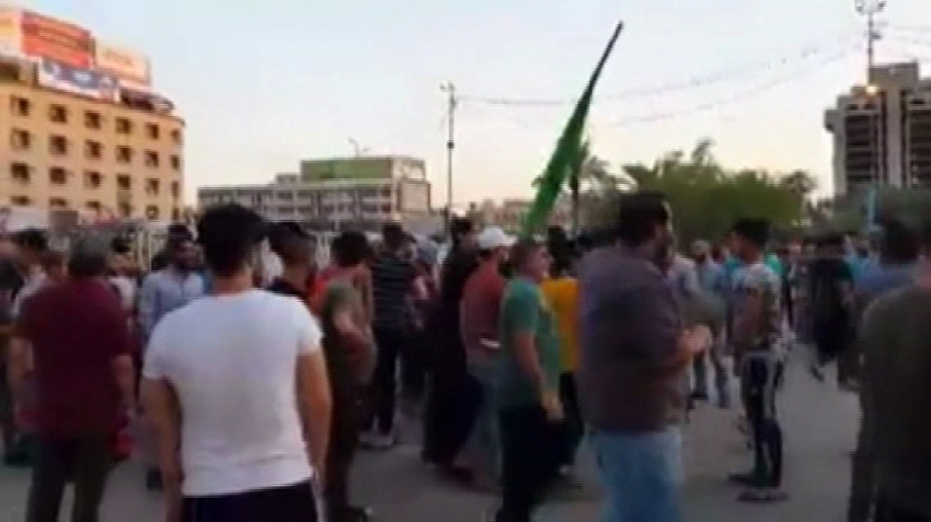 Irak’ın güneyindeki gösteriler Bağdat’a sıçradı