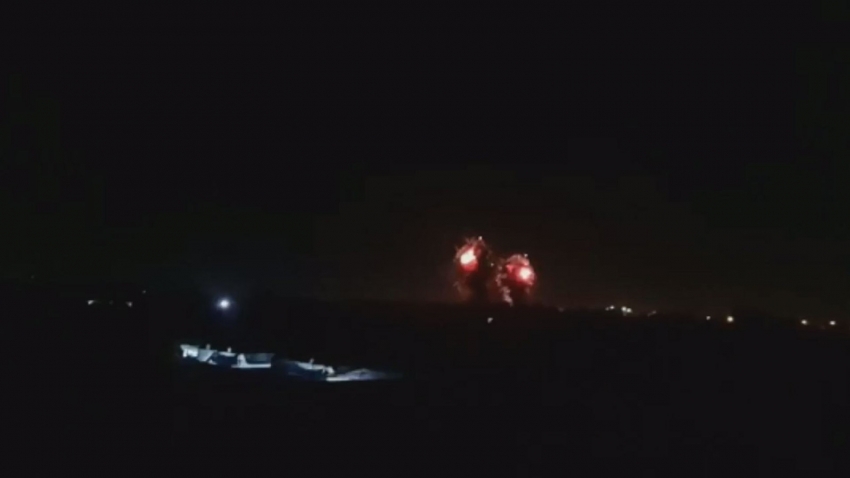İsrail savaş uçakları, Gazze’yi vurdu