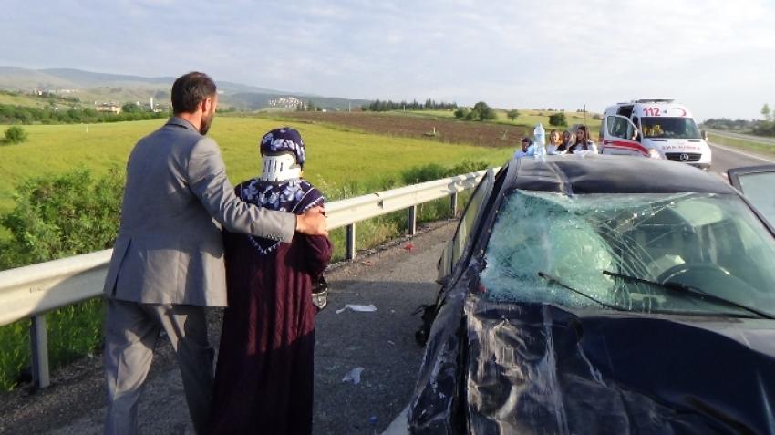Ankara’da trafik kazası!