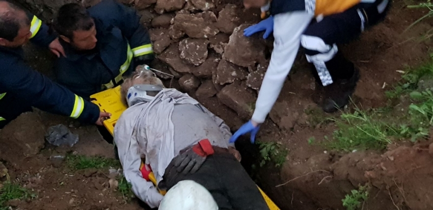 Kanalizasyon çalışmasında göçük: 1 ölü, 1 yaralı
