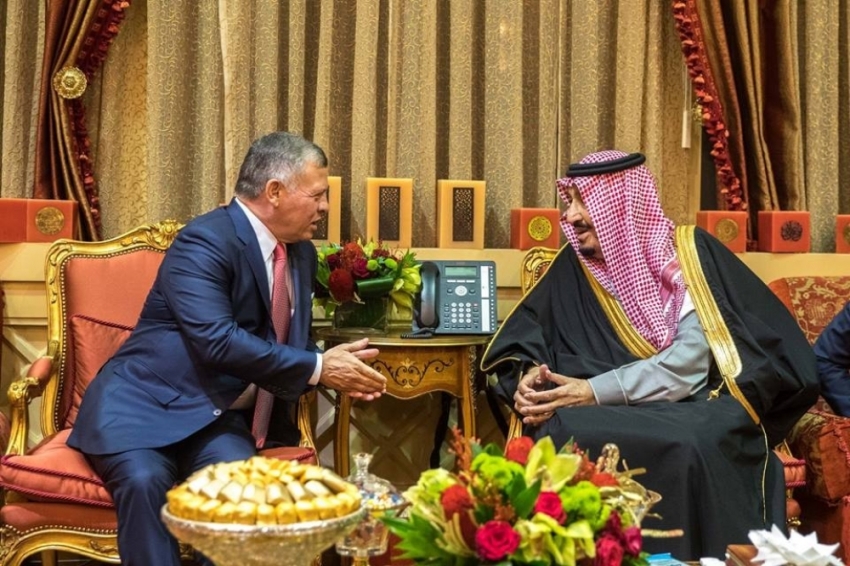 Ürdün Kralı II. Abdullah, Kral Salman Bin Abdulaziz ile görüştü