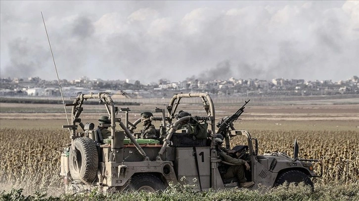 İsrail ordusunun Gazze’ye yaptığı askeri sevkiyat görüntülendi