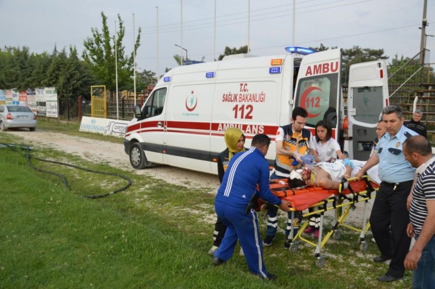 Bursa'da feci kaza! Lise öğrencisi ağır yaralandı