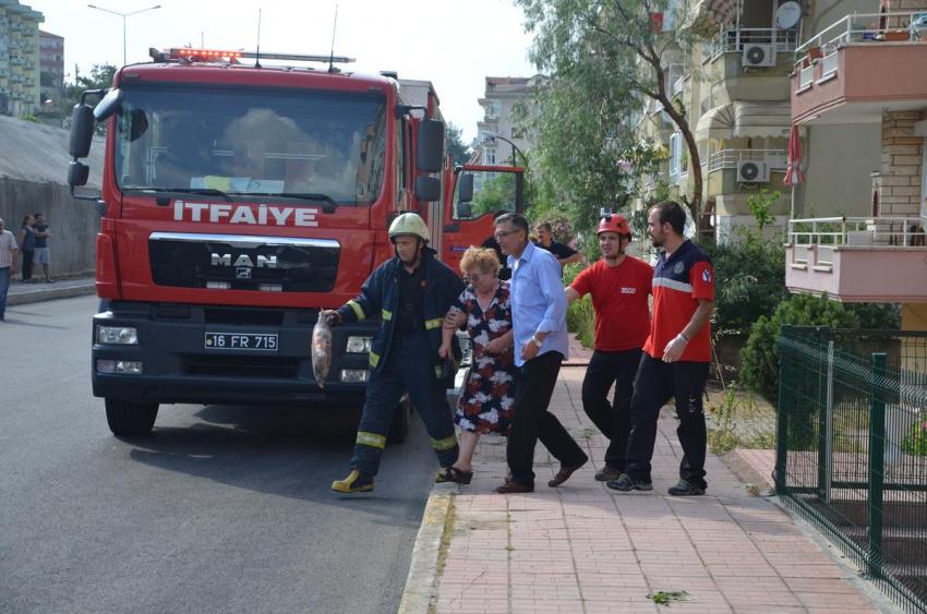 Bursa'da seçim günü korkutan yangın!