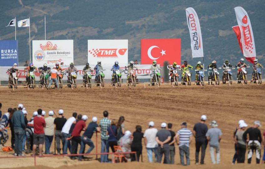 Motokross Şampiyonası Bursa ayağı geçildi