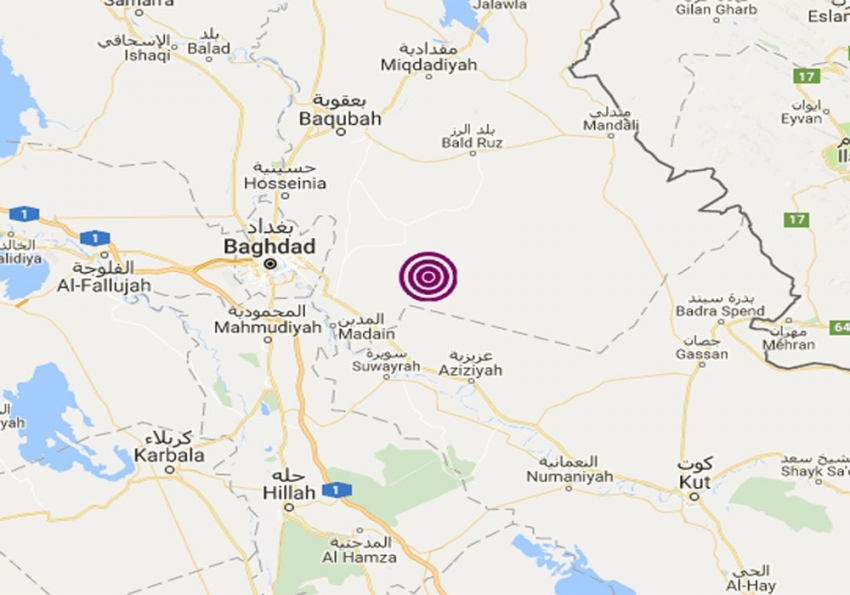 Irak'ta 5.4 büyüklüğünde deprem
