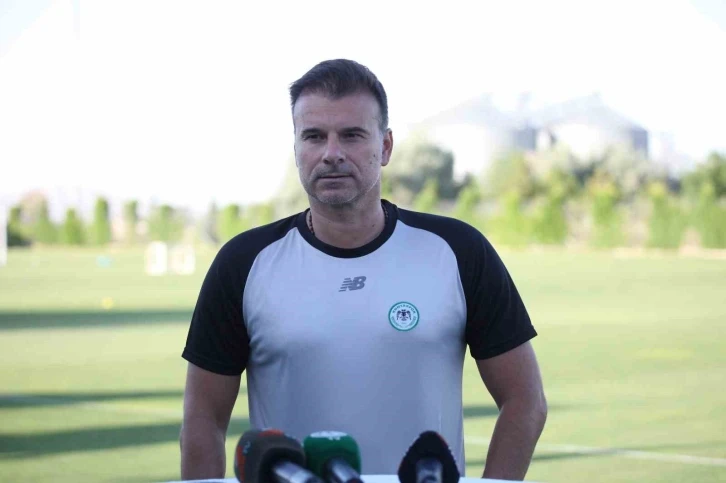Aleksandar Stanojevic: “Daha aktif, tehlikeli ve agresif bir Konyaspor hedefliyoruz”
