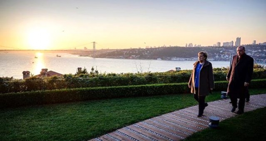 Merkel'den çarpıcı Türkiye paylaşımı
