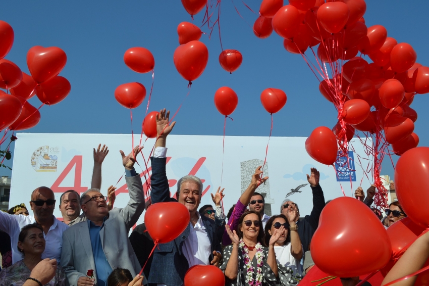 Çeşme'de Aşk Festivali'ne yoğun ilgi