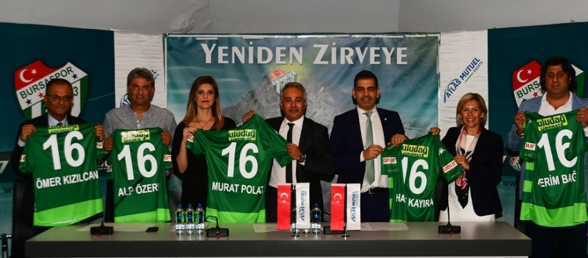 Bursaspor'dan yeni sponsorluğu anlaşması