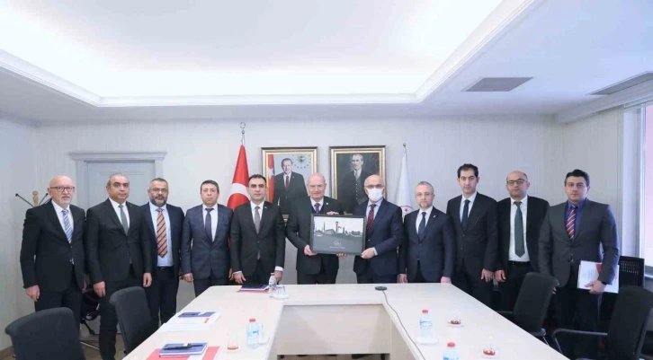 ATO Başkanı Baran, Milli Eğitim Bakan Yardımcısı Sadri Şensoyu ziyaret etti
