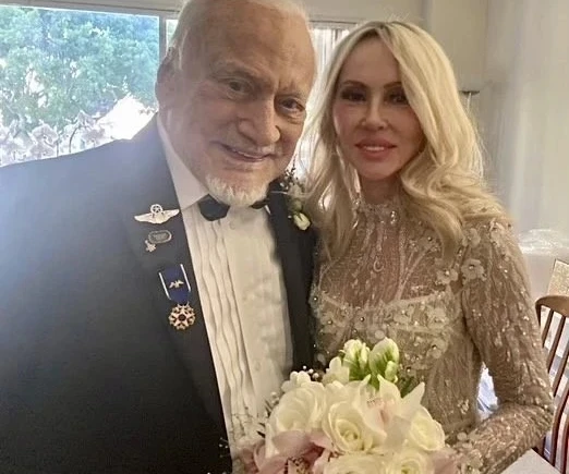 Ay'a ayak basan ikinci insan 93 yaşında evlendi