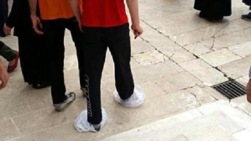 Samsunsporlu oyuncunun ayakkabısı çalındı