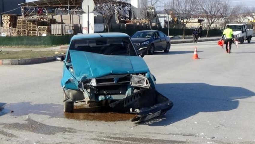 Bursa'da trafik kazası: 1 yaralı