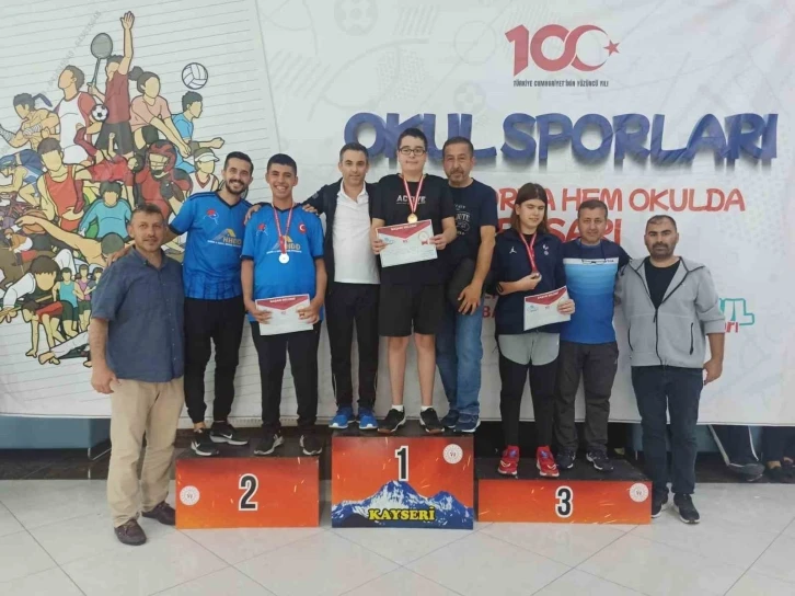 Aydınlı özel sporcular Türkiye şampiyonu oldu
