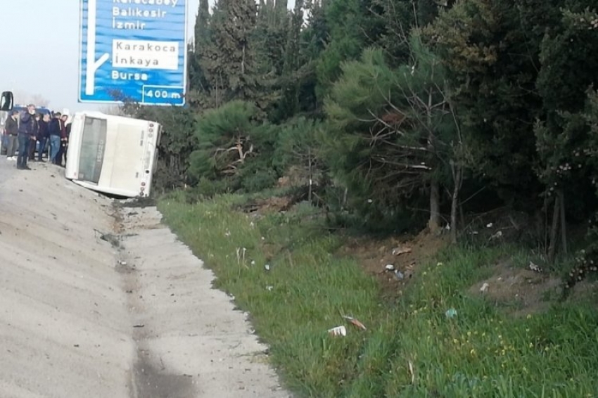 Bursa'da trafik kazası: Çok sayıda yaralı var!